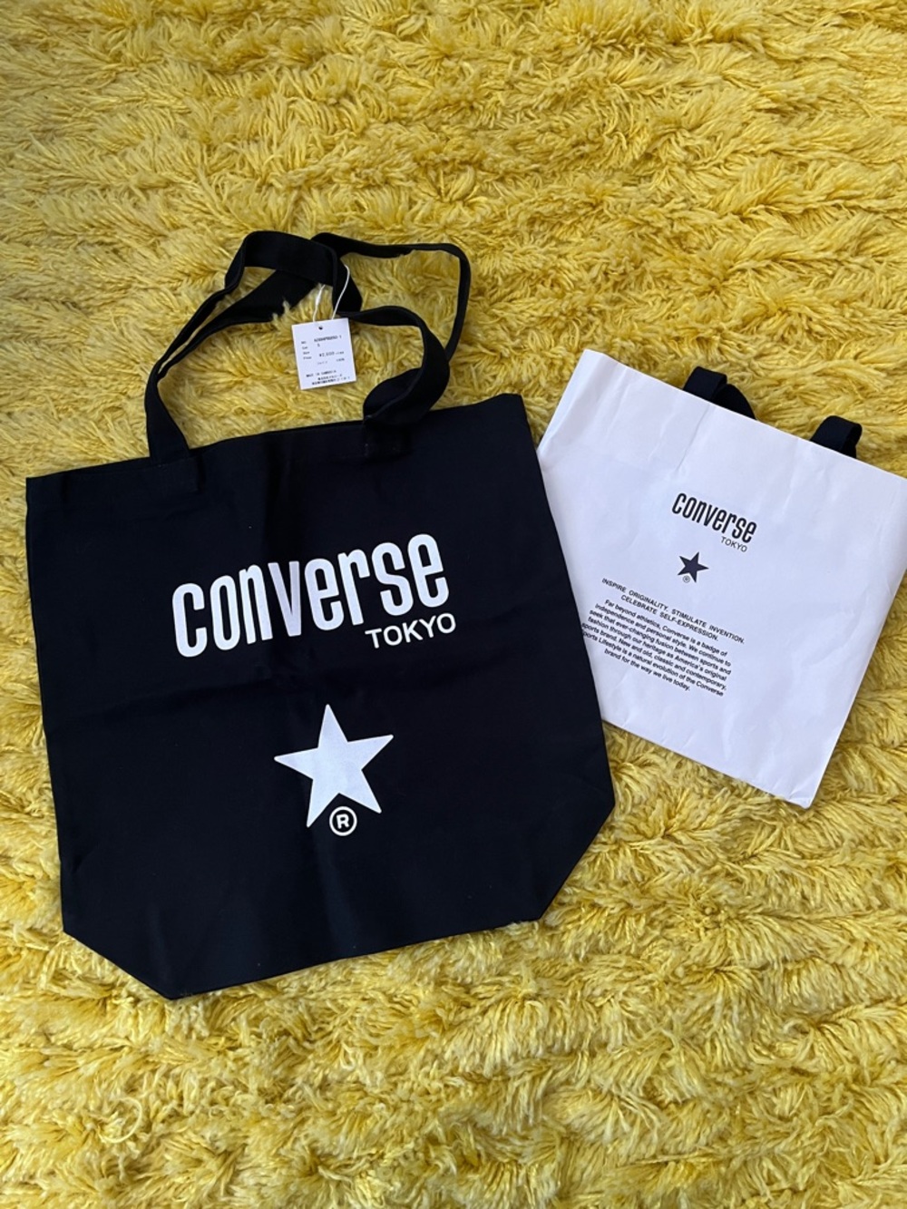Converse Tokyo Black Tote Bag